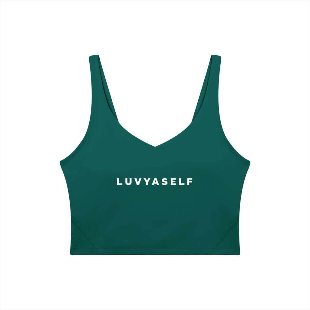 Uniform V-Neck Yoga Sports Bra