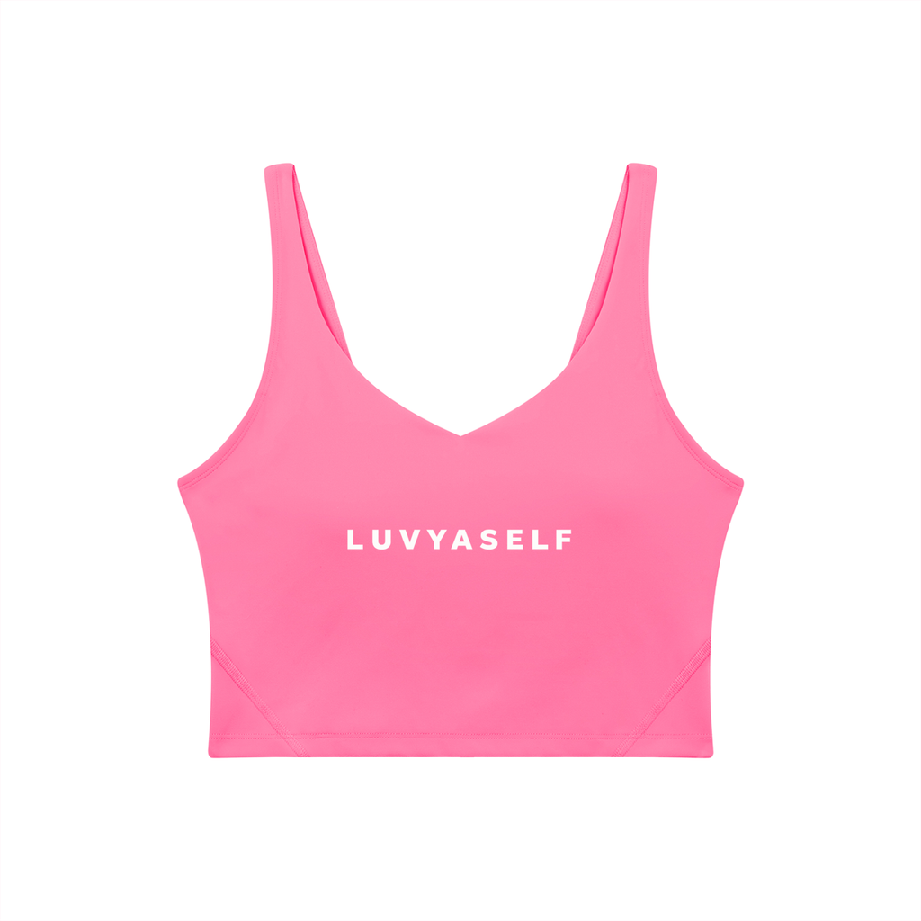 Uniform V-Neck Yoga Sports Bra