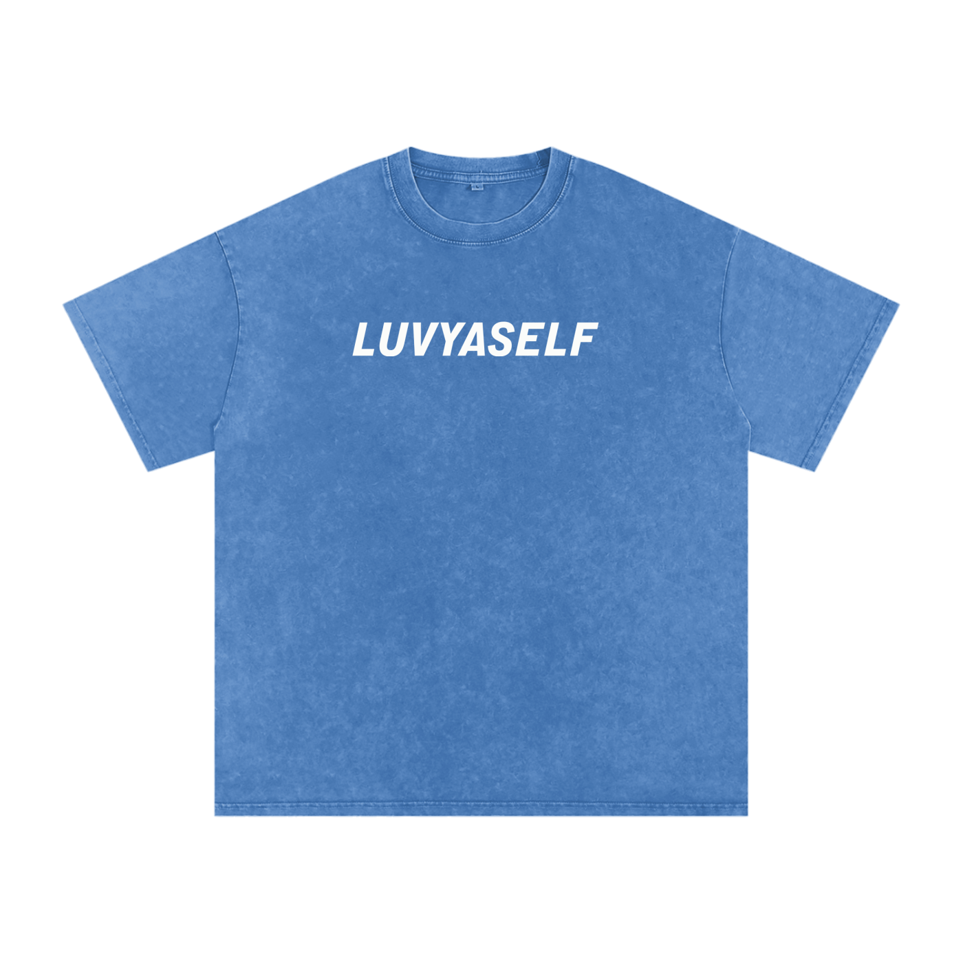 LUVYASELF,You Matter,Heavyweight 250 GSM,Self-Love,Self-Luv,Vintage Oversized Tee,Positivity,Mental Health shirt,Acid Wash T-shirt,Motivational Tee
