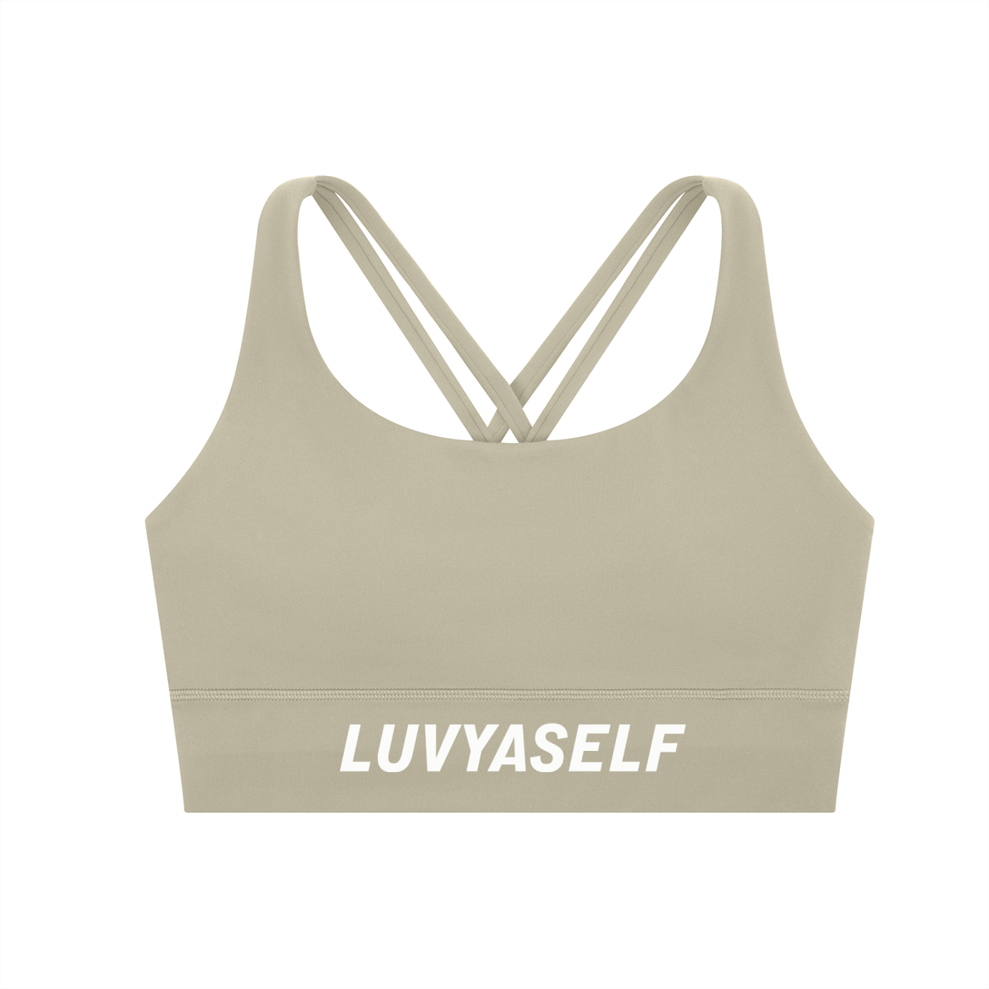Strappy Criss-Cross Sports Bra