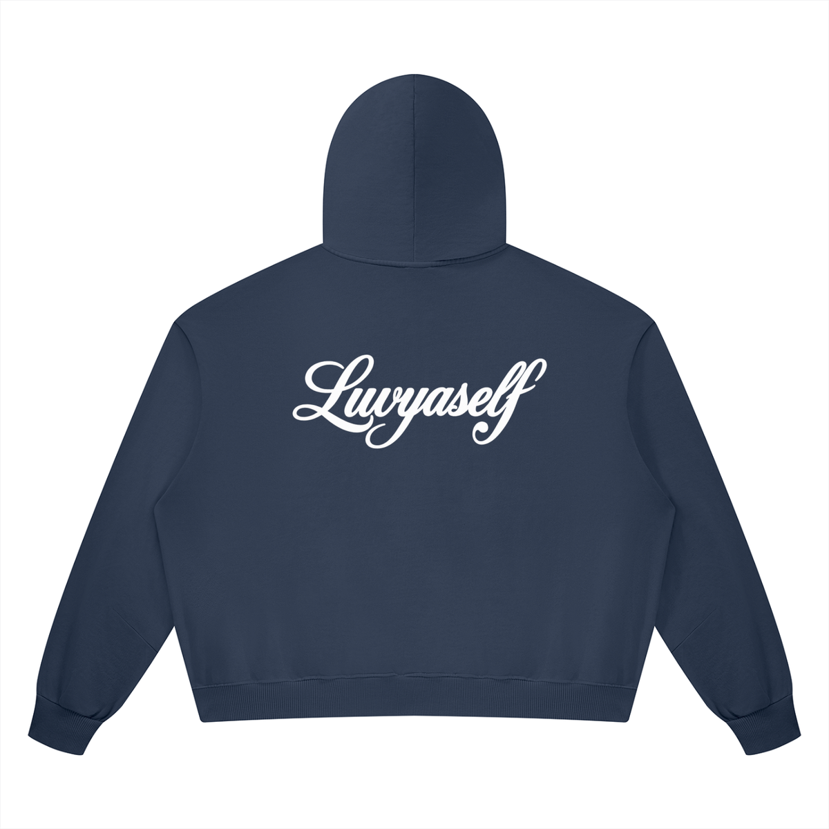 Unisex Vintage Wash Boxy Full Zip Hoodie