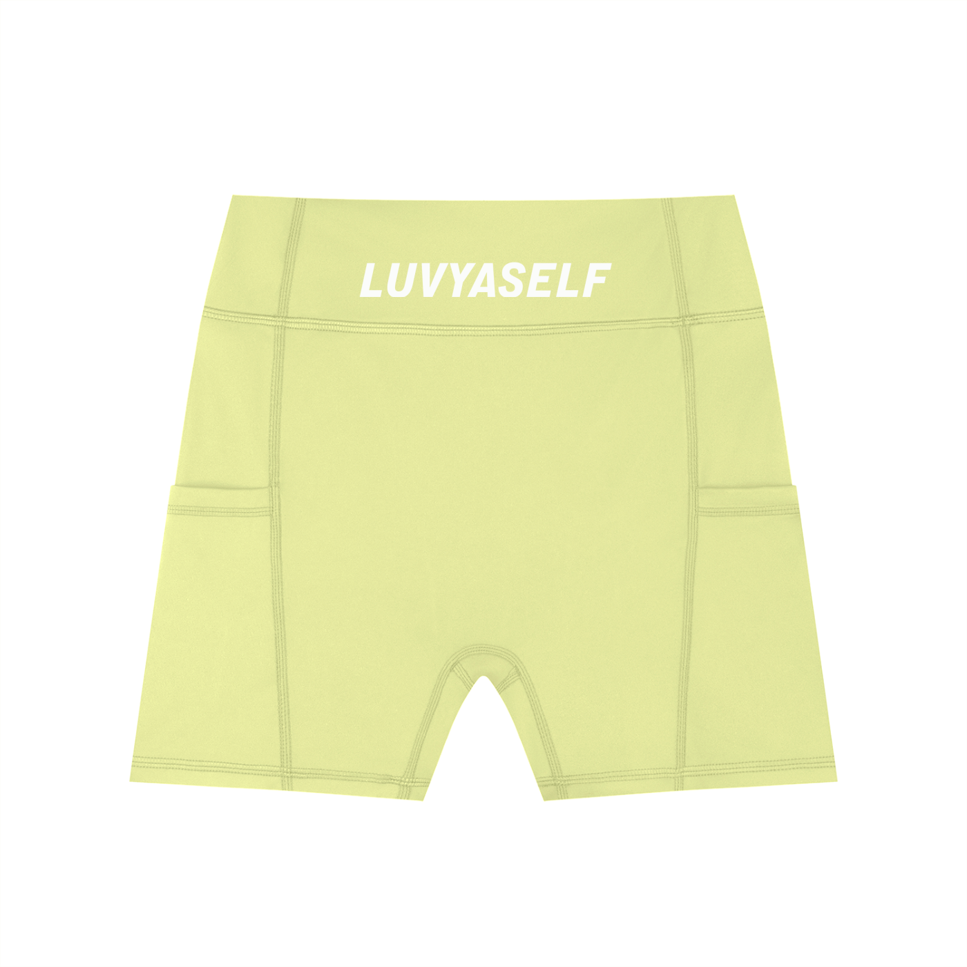 Women's High-Waisted Pocket Biker Shorts