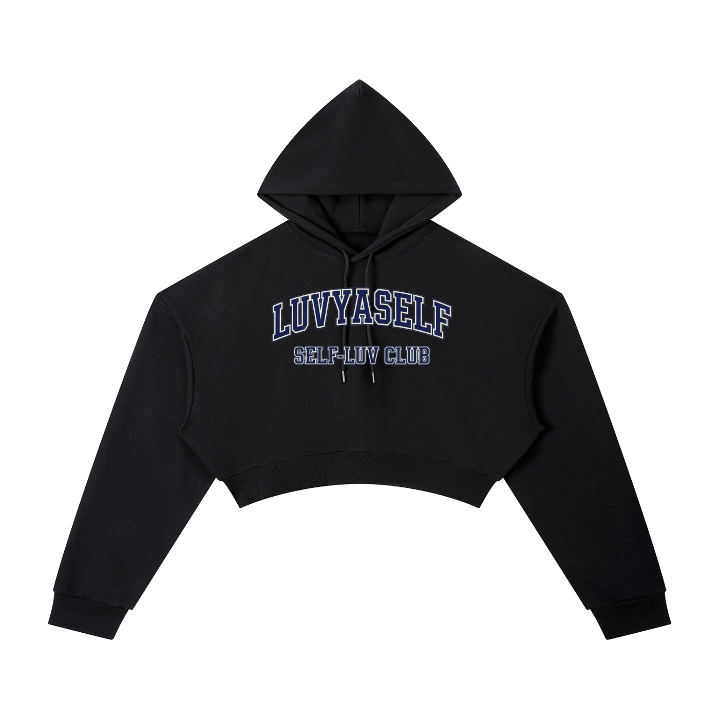 LUVYASELF - Essential Cropped Hoodie