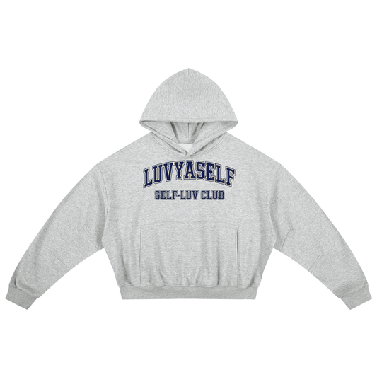 LUVYASELF - SELF-LUV - Essential Boxy Darted Sleeve Hoodie