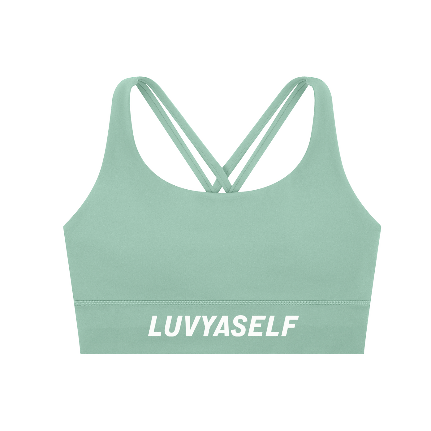 Strappy Criss-Cross Sports Bra