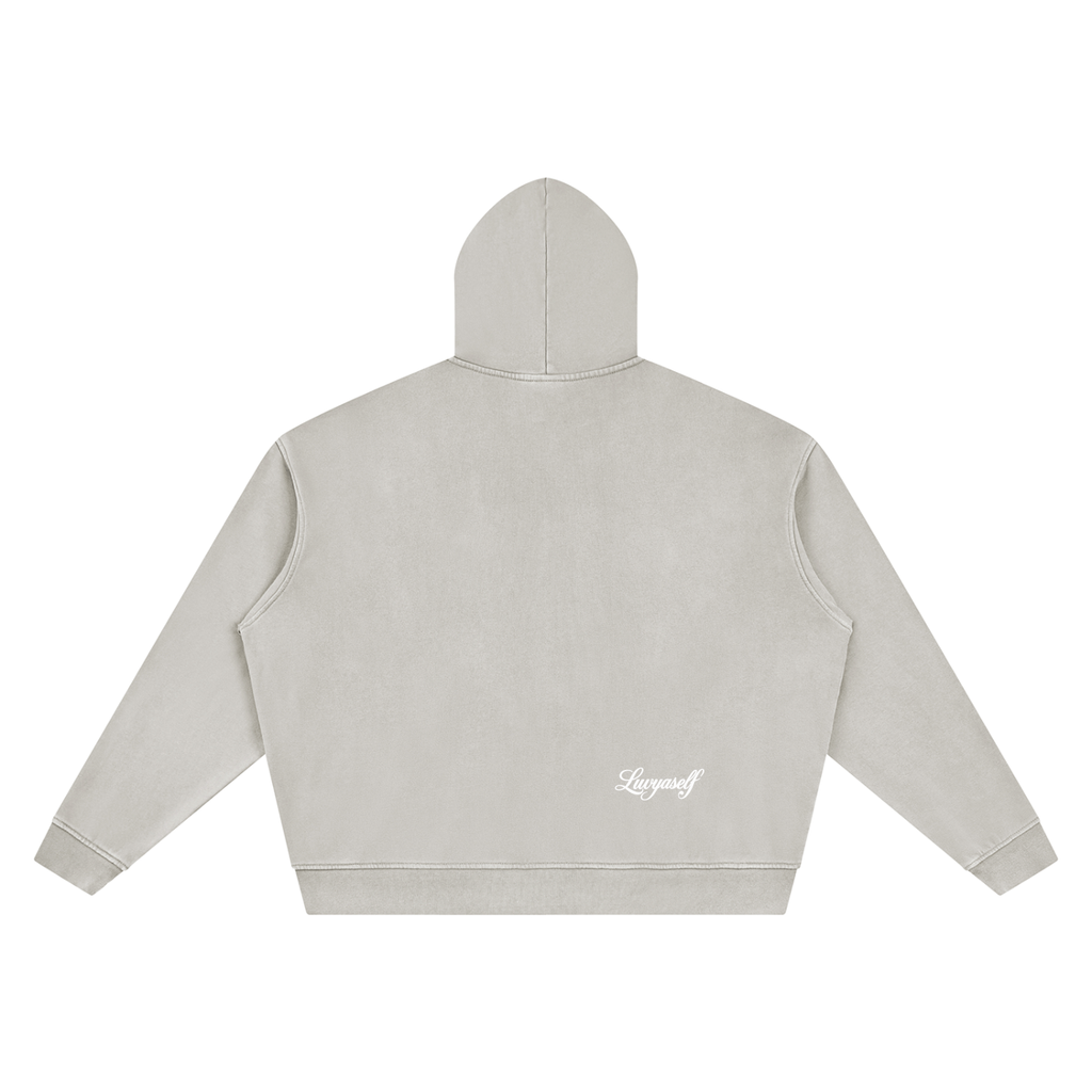 Unisex Vintage Wash Boxy Hoodie