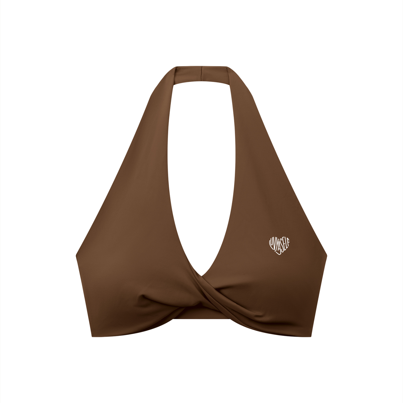 Uniform Sports Bra — Pleated Halter