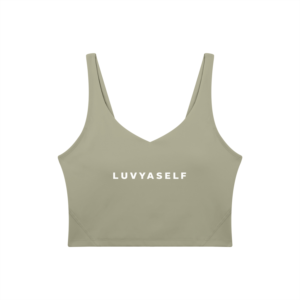 Uniform V-Neck Yoga Sports Bra