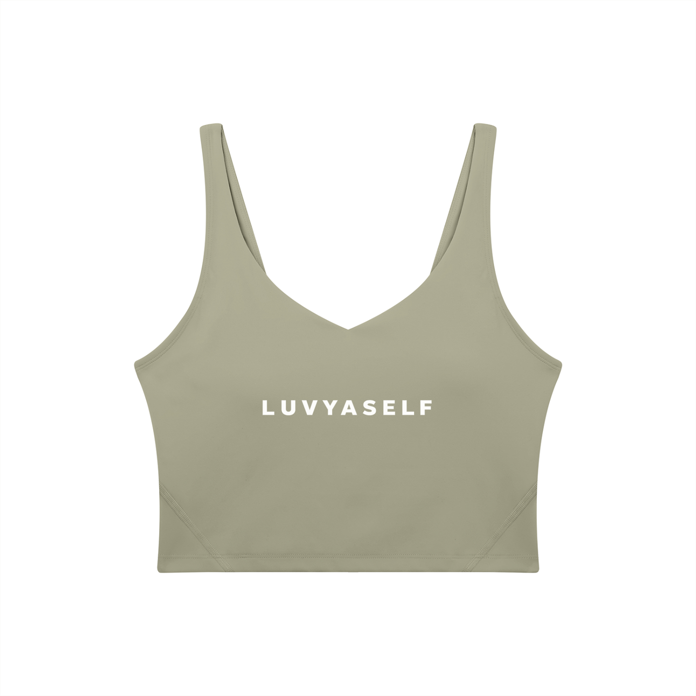 Uniform V-Neck Yoga Sports Bra