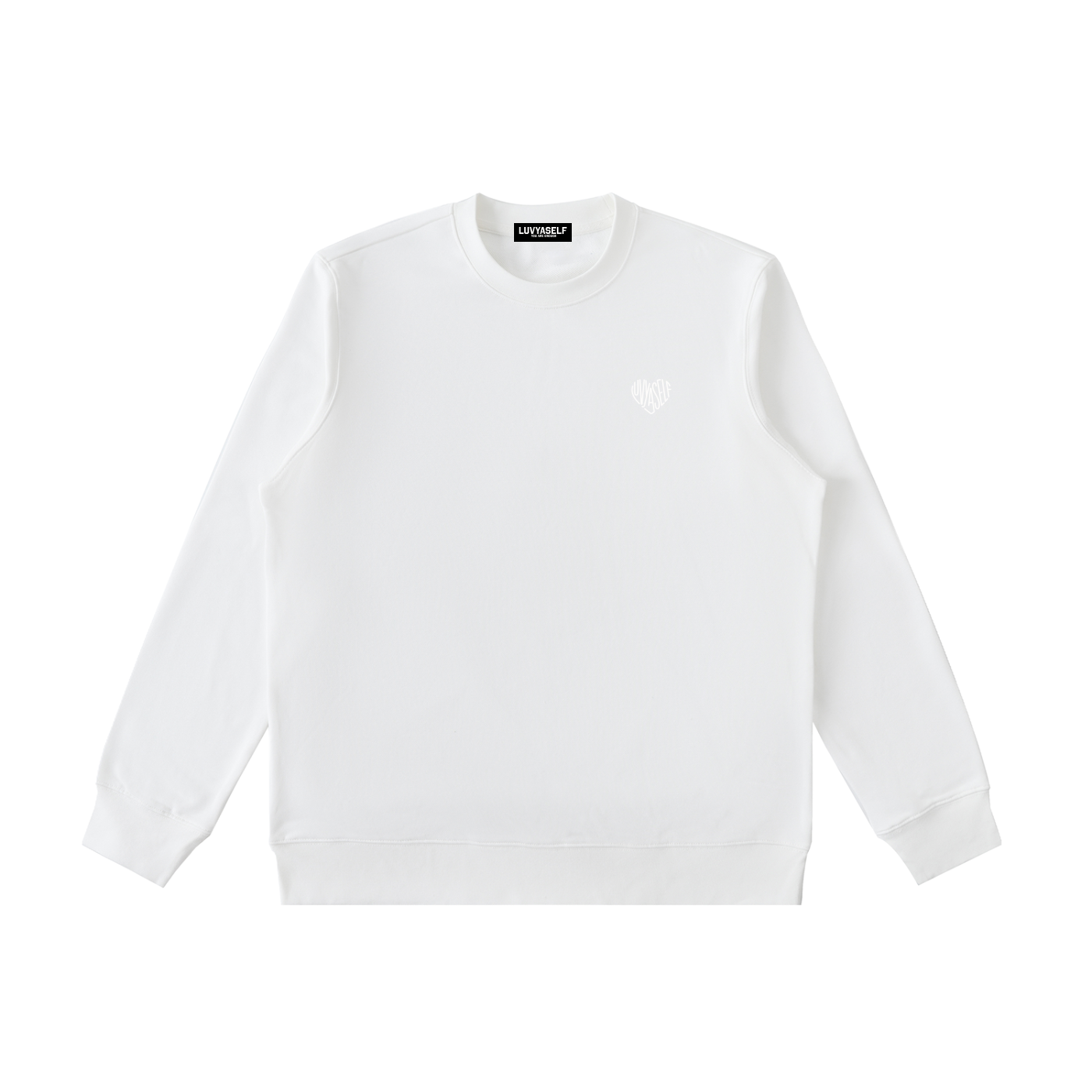 LUVYASELF - Essential Heavyweight Crewneck  Sweatshirt