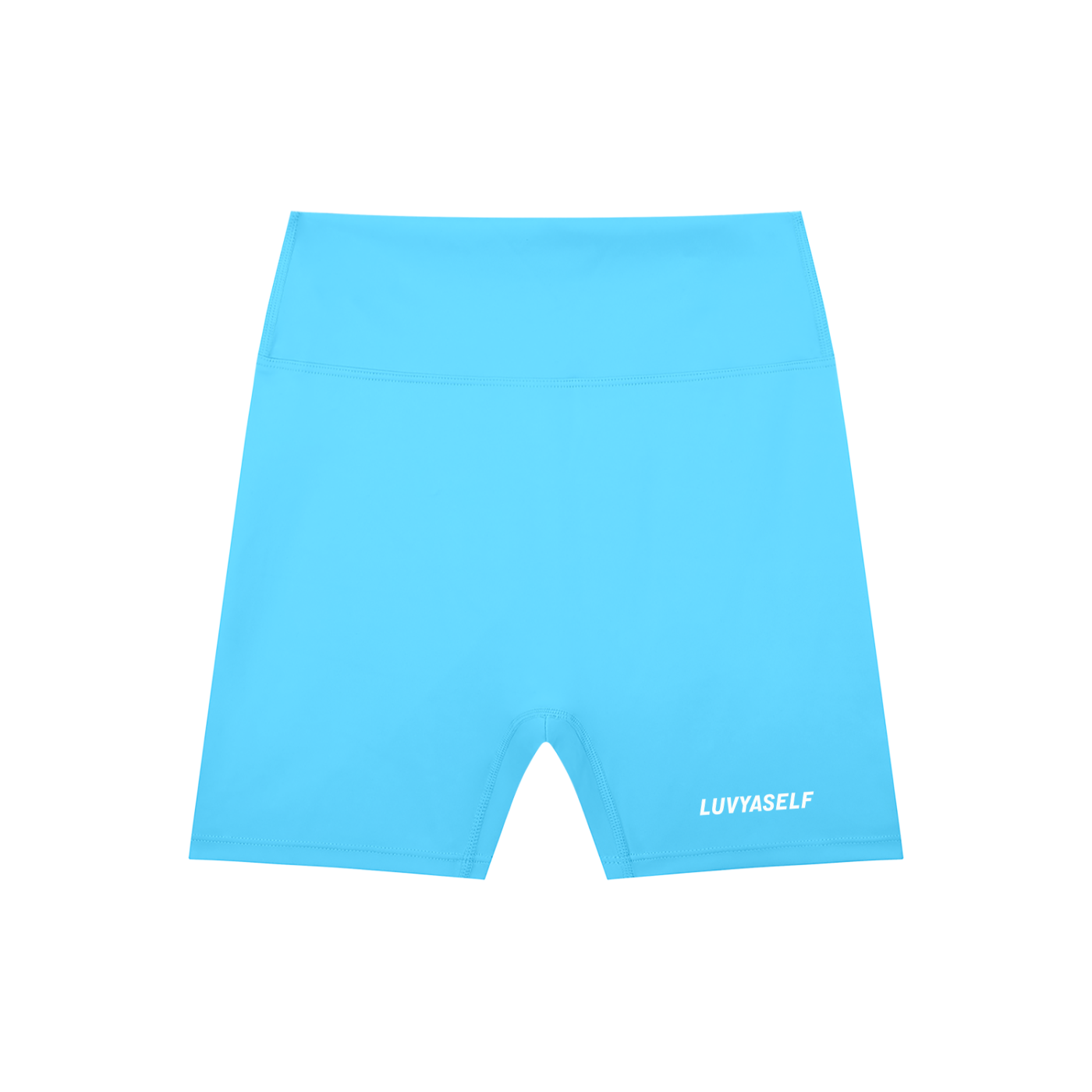 High-Waisted Blend Biker Shorts