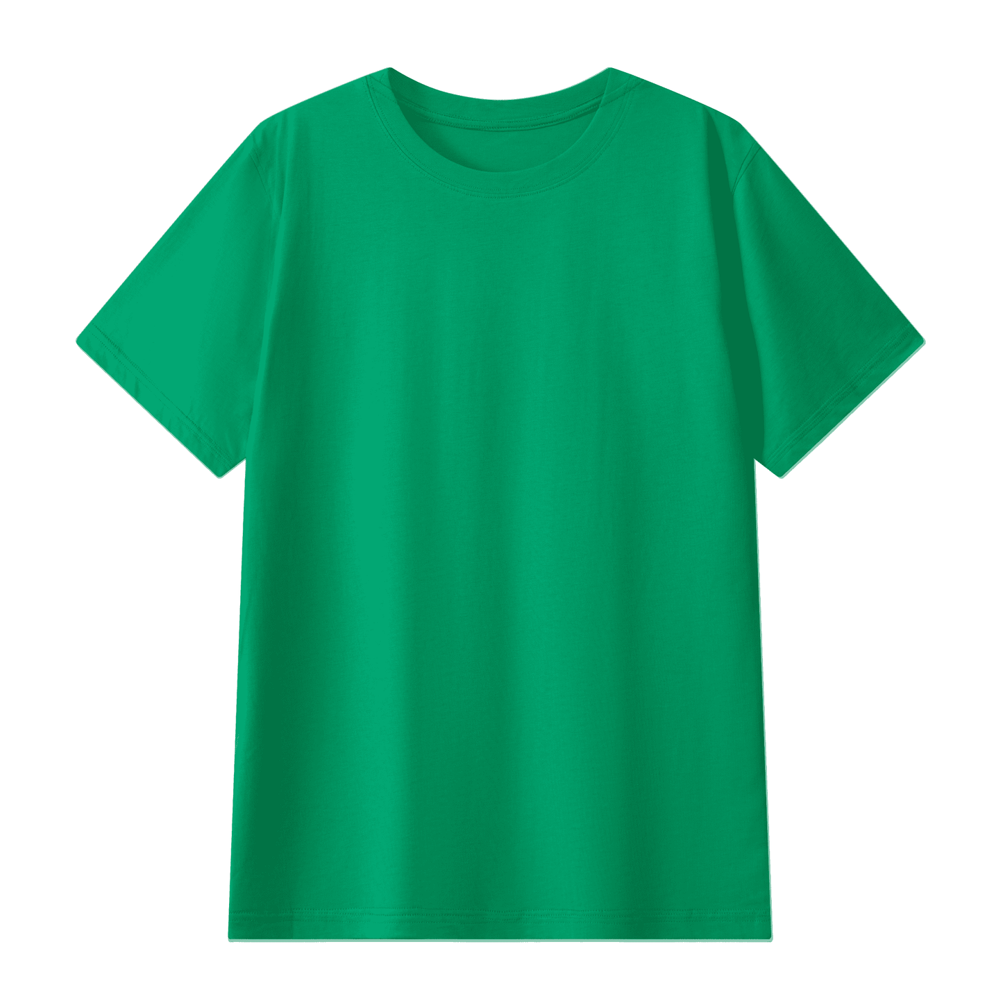 LUVYASELF - Unisex Classic Crew Neck Combed Mercerized T-shirt(180GSM)