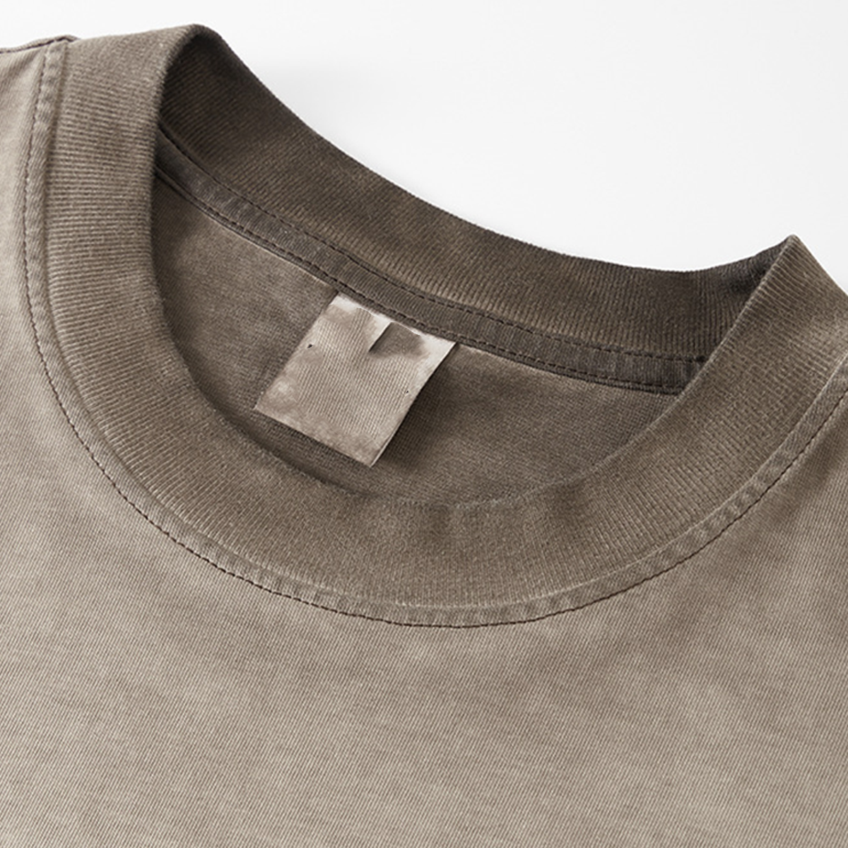 LUVYASELF - Dopamine Dressing Washed Gradient Stir Fried T-shirt(255GSM)