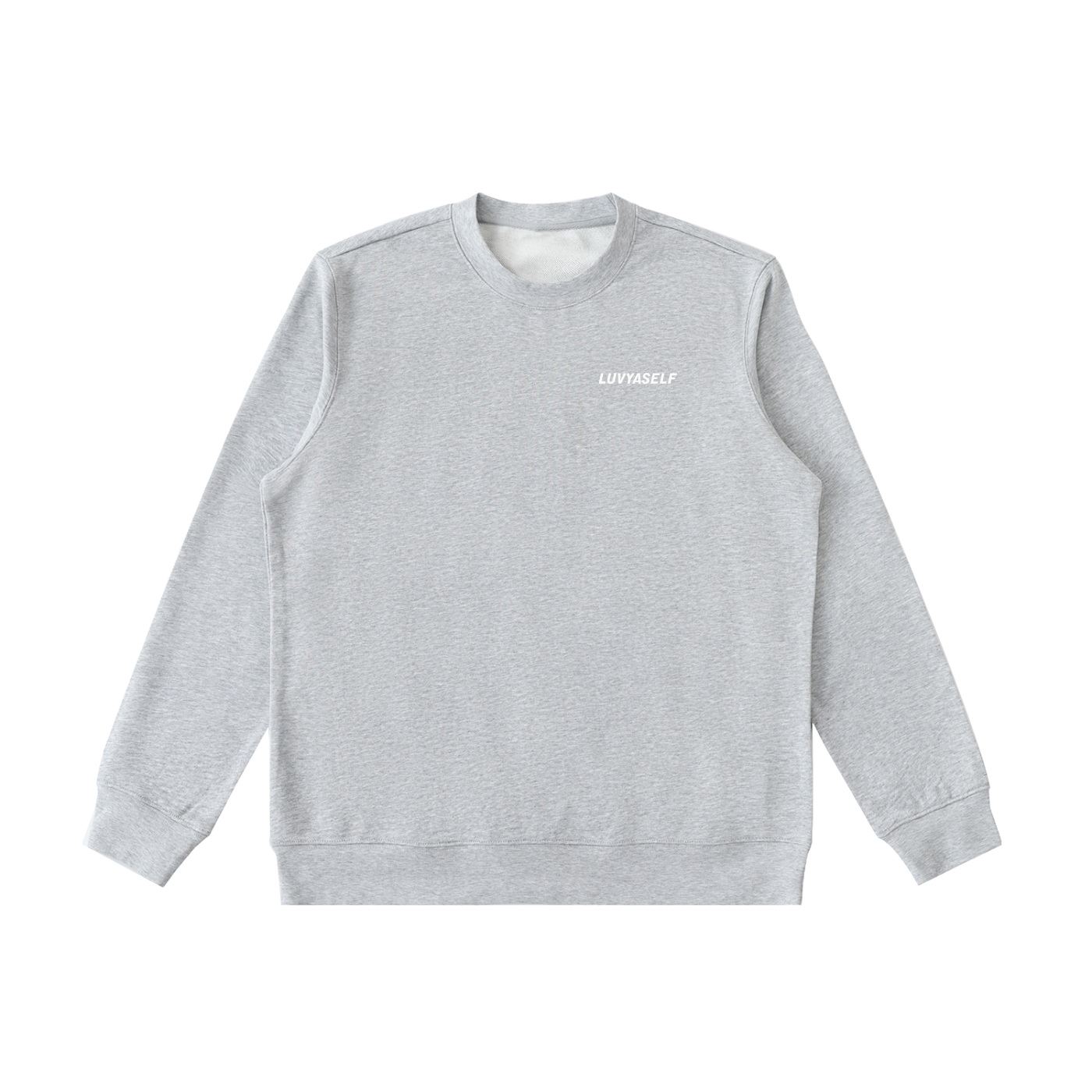 LUVYASELF - Essential Heavyweight Crewneck  Sweatshirt