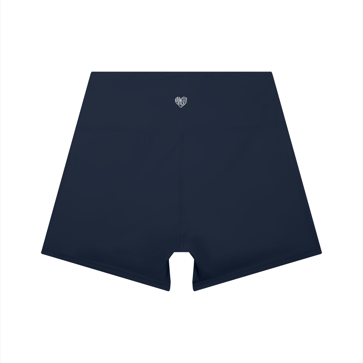 Uniform High-Waist Color Block Yoga Shorts