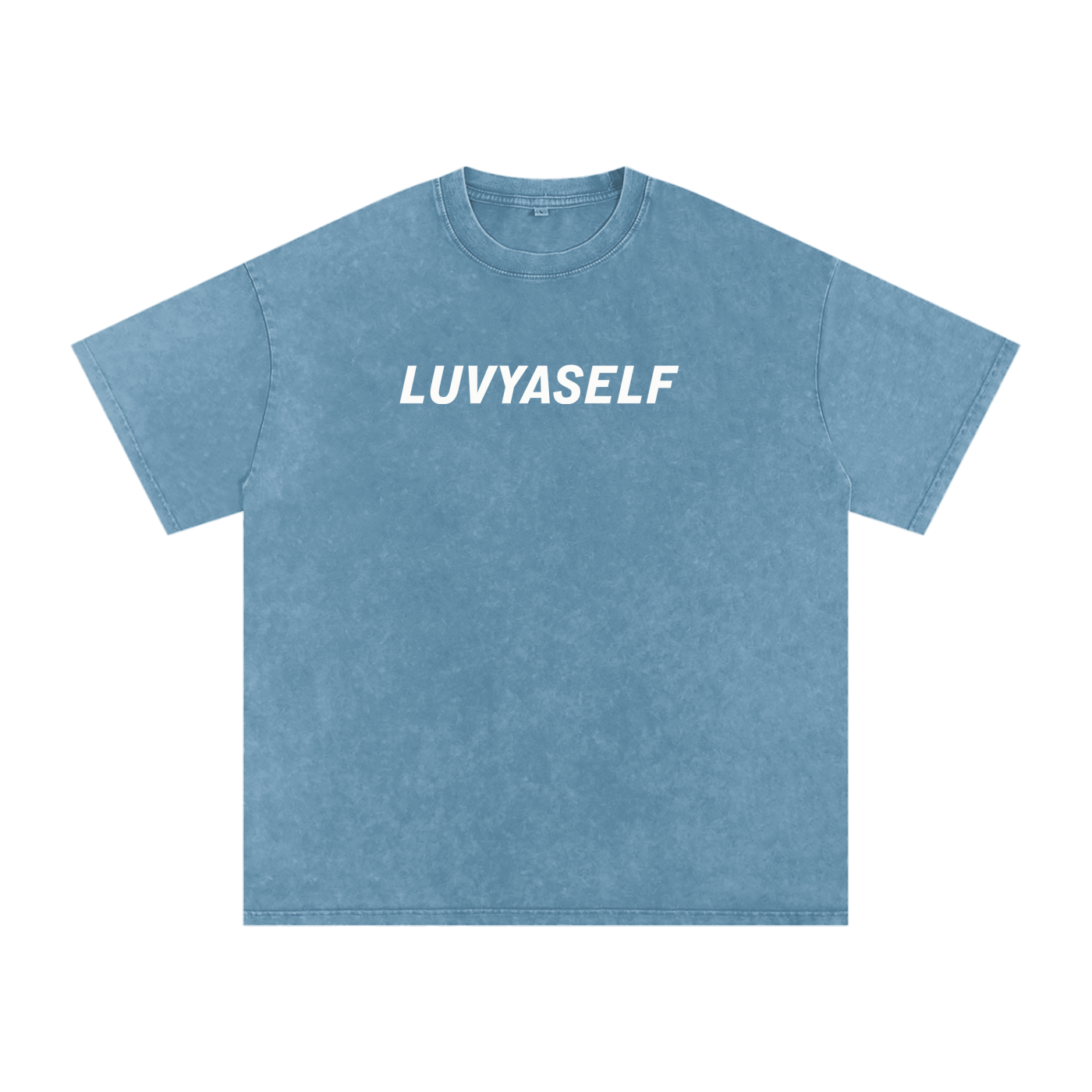 LUVYASELF,You Matter,Heavyweight 250 GSM,Self-Love,Self-Luv,Vintage Oversized Tee,Positivity,Mental Health shirt,Acid Wash T-shirt,Motivational Tee