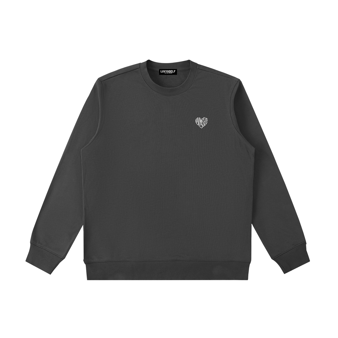 LUVYASELF - Essential Heavyweight Crewneck  Sweatshirt
