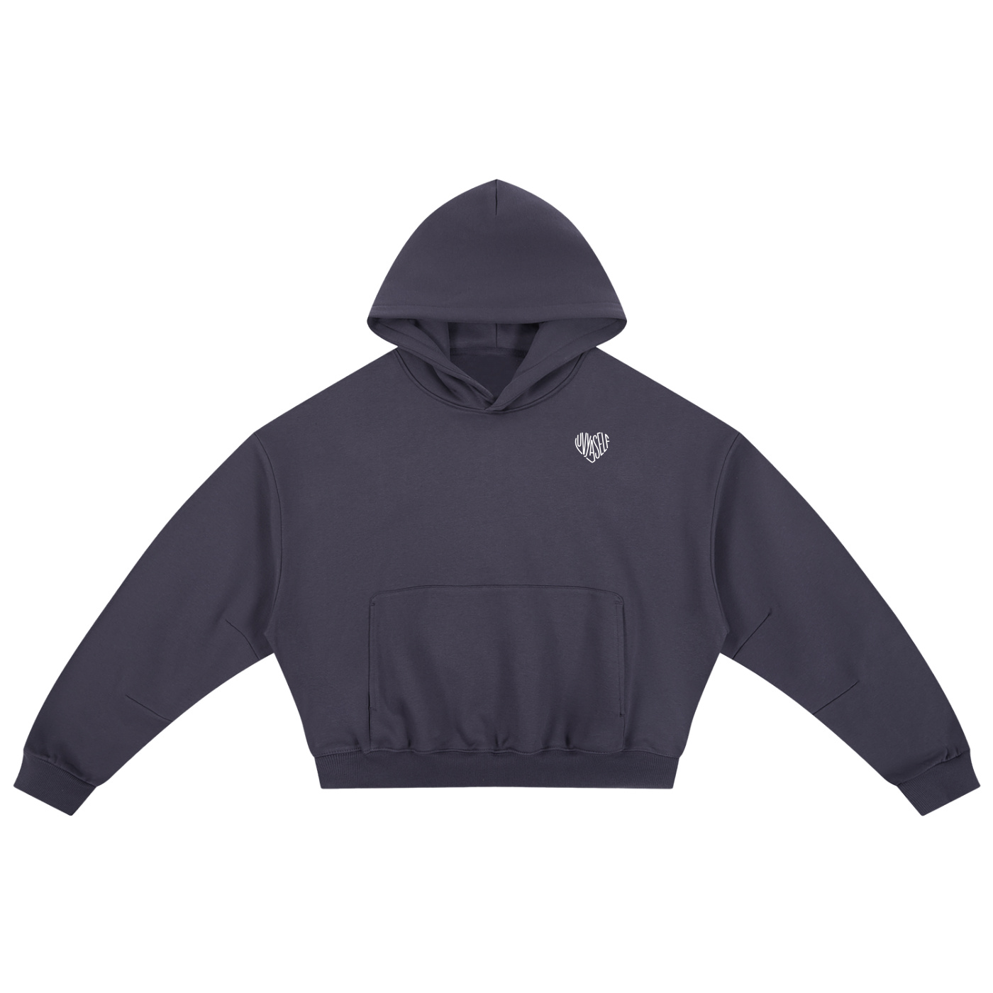 Essential Boxy Darted Sleeve Hoodie