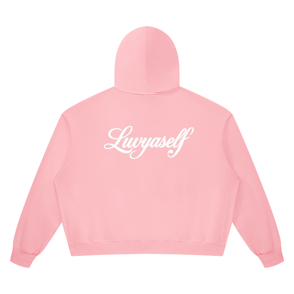 Unisex Vintage Wash Boxy Full Zip Hoodie
