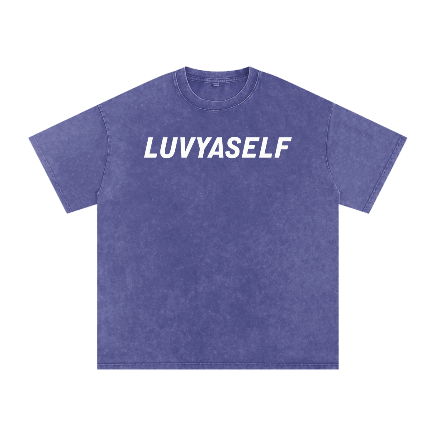 LUVYASELF "Don't Let the Bad Days Win" Acid Wash Oversize T-Shirt | 250 GSM Cotton Tee | Unisex Vintage Wash