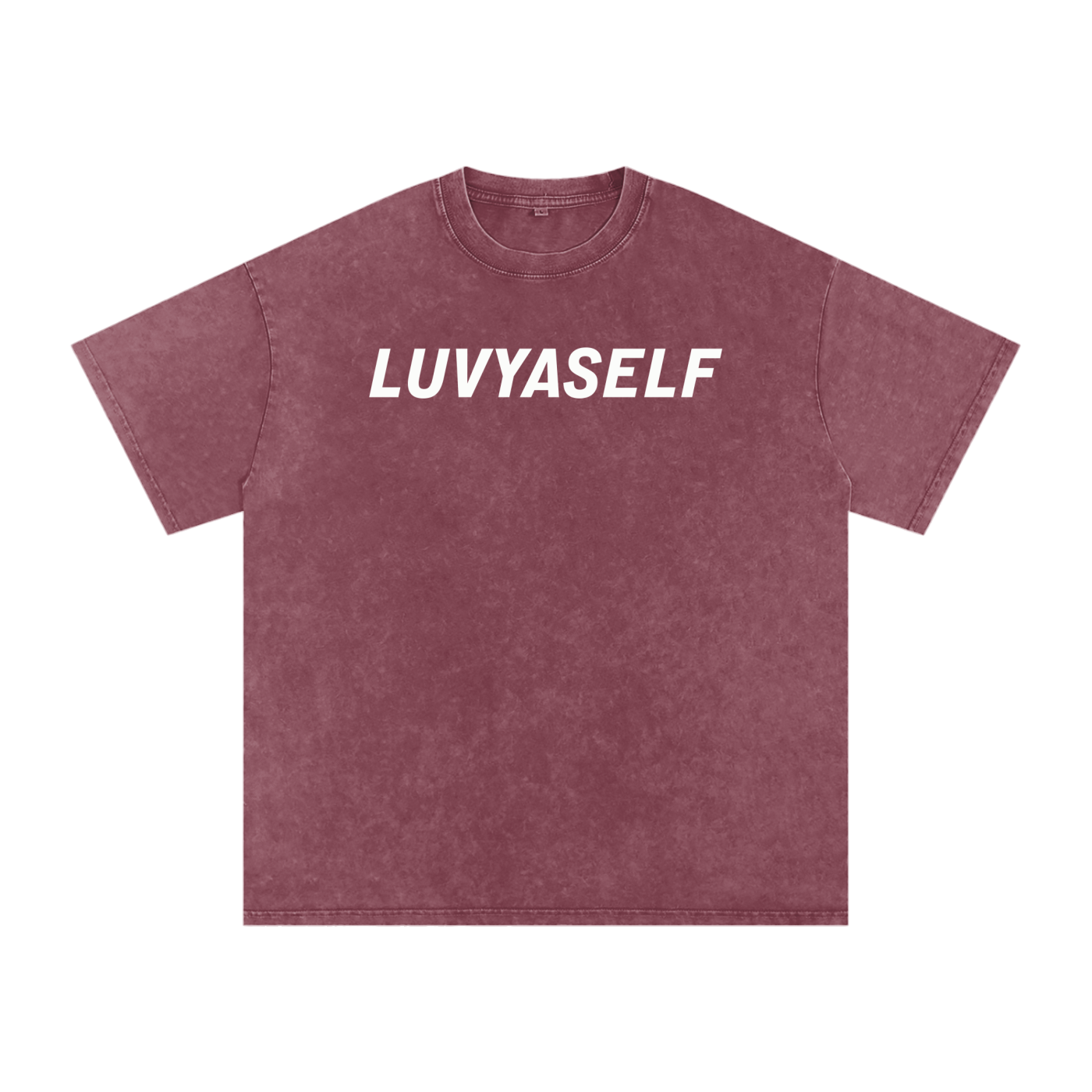 LUVYASELF,Self-Luv,Mental Health,Motivation,Heavyweight 250 GSM,Vintage Oversize Tee,Acid Wash T-Shirt,LUVYASELF Oversize Tee,Self-Love,You matter