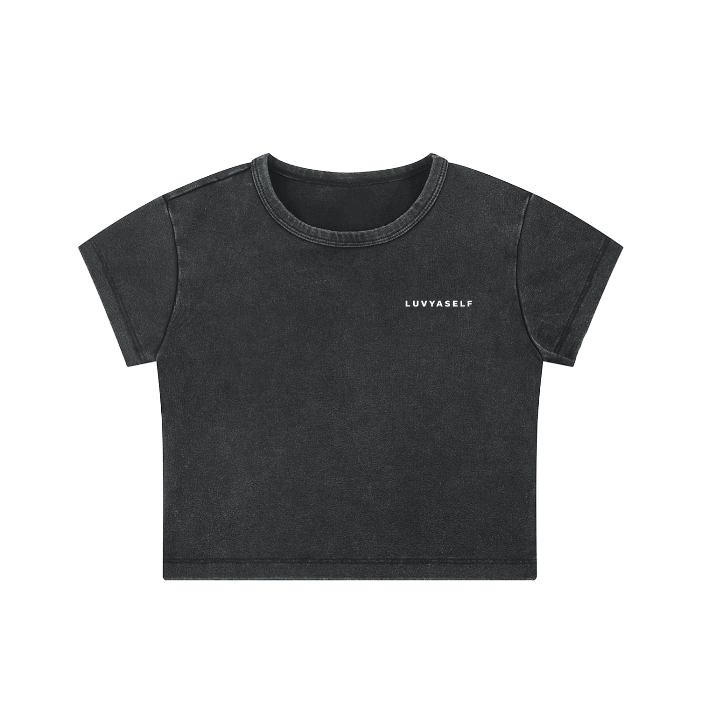 Snow Washed Crop Top