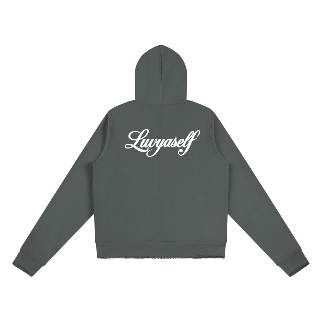 Women’s Raw Edge Full Zip Hoodie