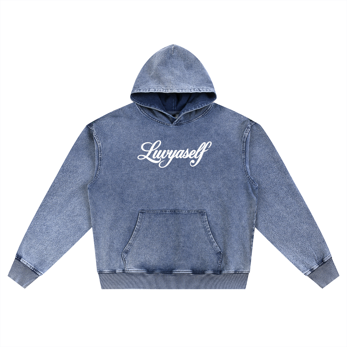 Oversized Snow Wash Hoodie