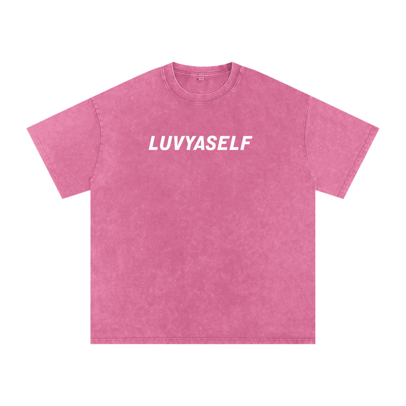 LUVYASELF,You Matter,Heavyweight 250 GSM,Self-Love,Self-Luv,Vintage Oversized Tee,Positivity,Mental Health shirt,Acid Wash T-shirt,Motivational Tee
