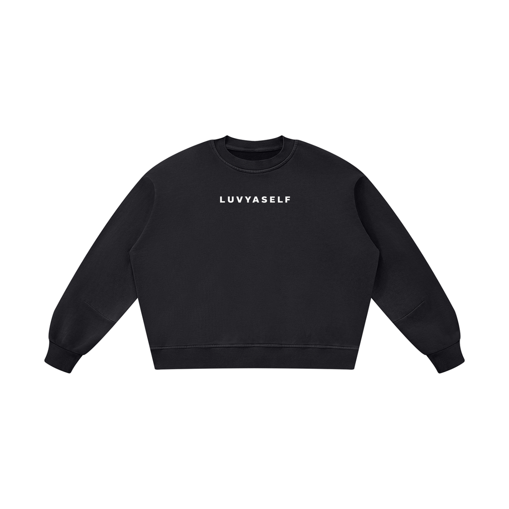 Unisex Boxy Vintage Washed Sweatshirt