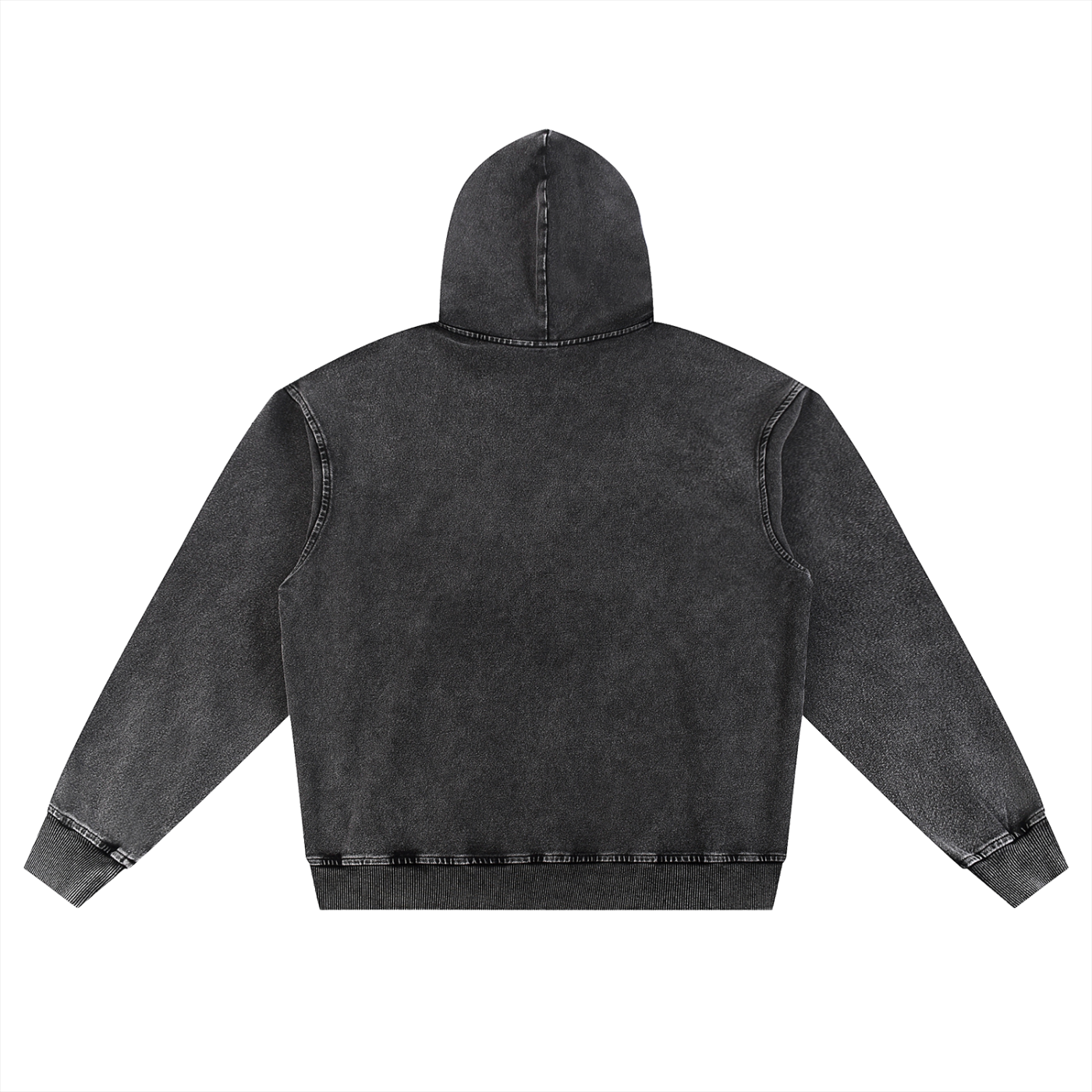 Uniform Snow Wash Oversized Hoodie