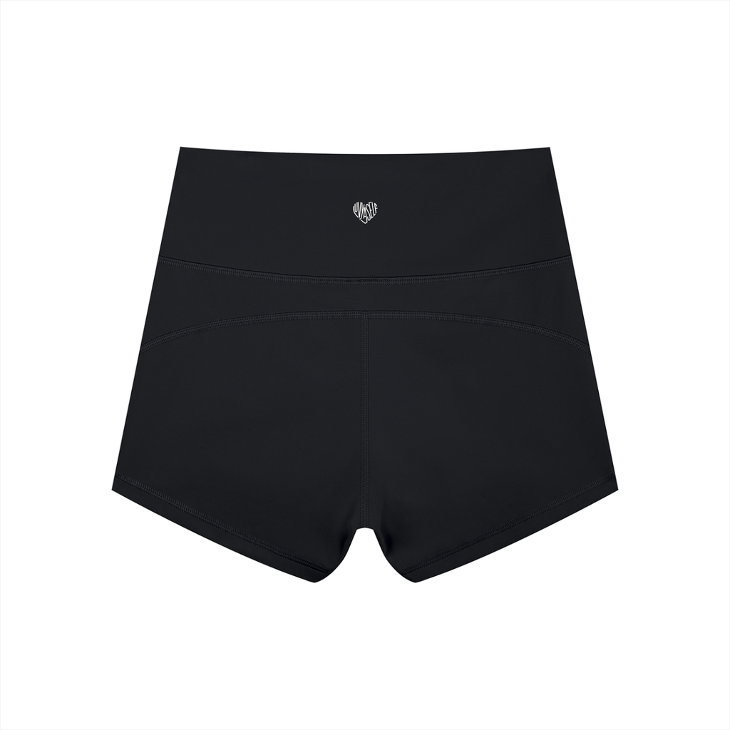 Uniform High-Waist Yoga Shorts
