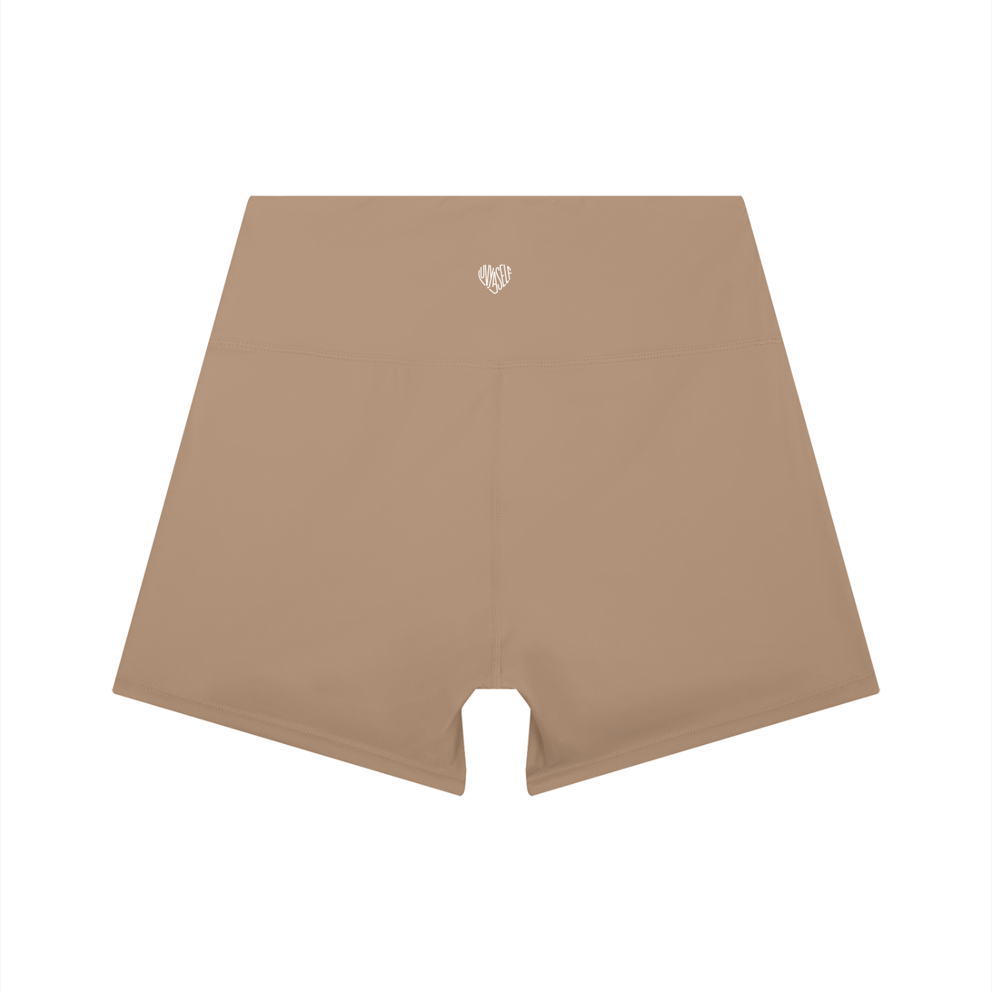 Uniform High-Waist Color Block Yoga Shorts