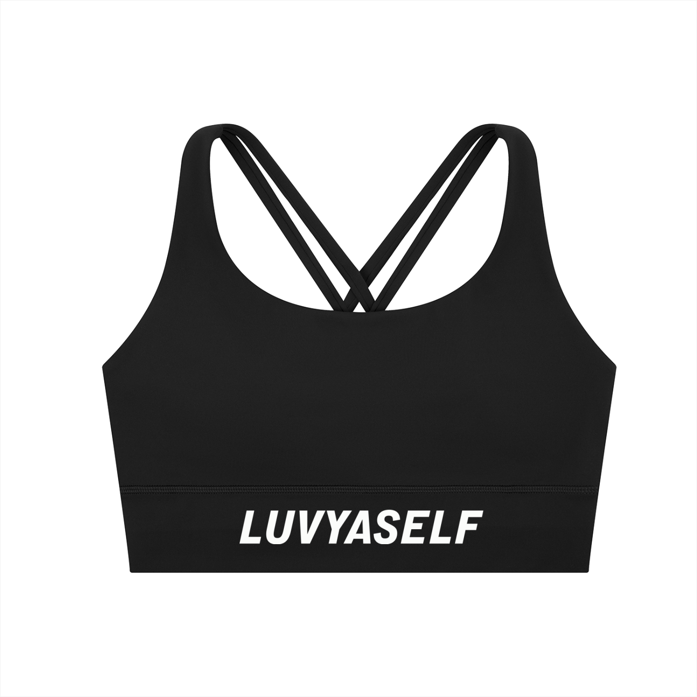 Strappy Criss-Cross Sports Bra