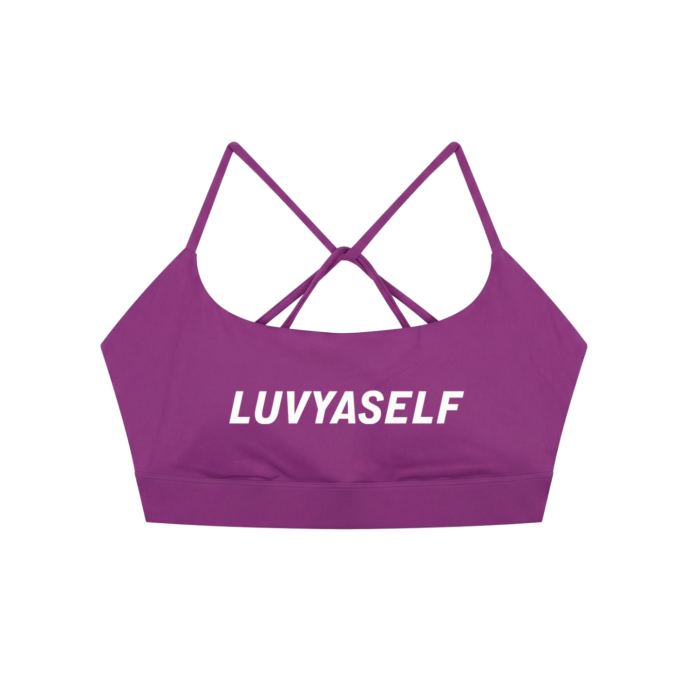 Uniform Sports Bra — Strappy Criss Cross