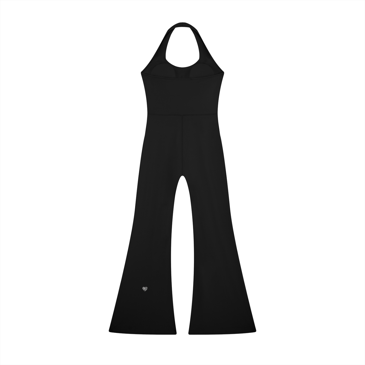 Uniform Halter Flared Jumpsuit