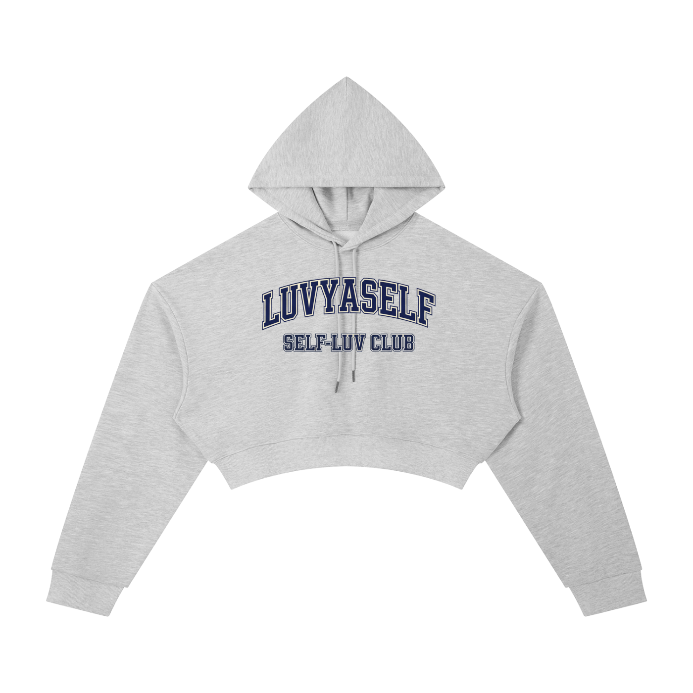 LUVYASELF - Essential Cropped Hoodie