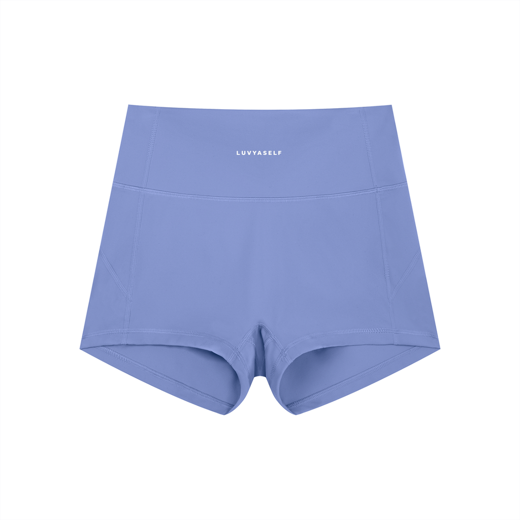 Uniform High-Waist Yoga Shorts