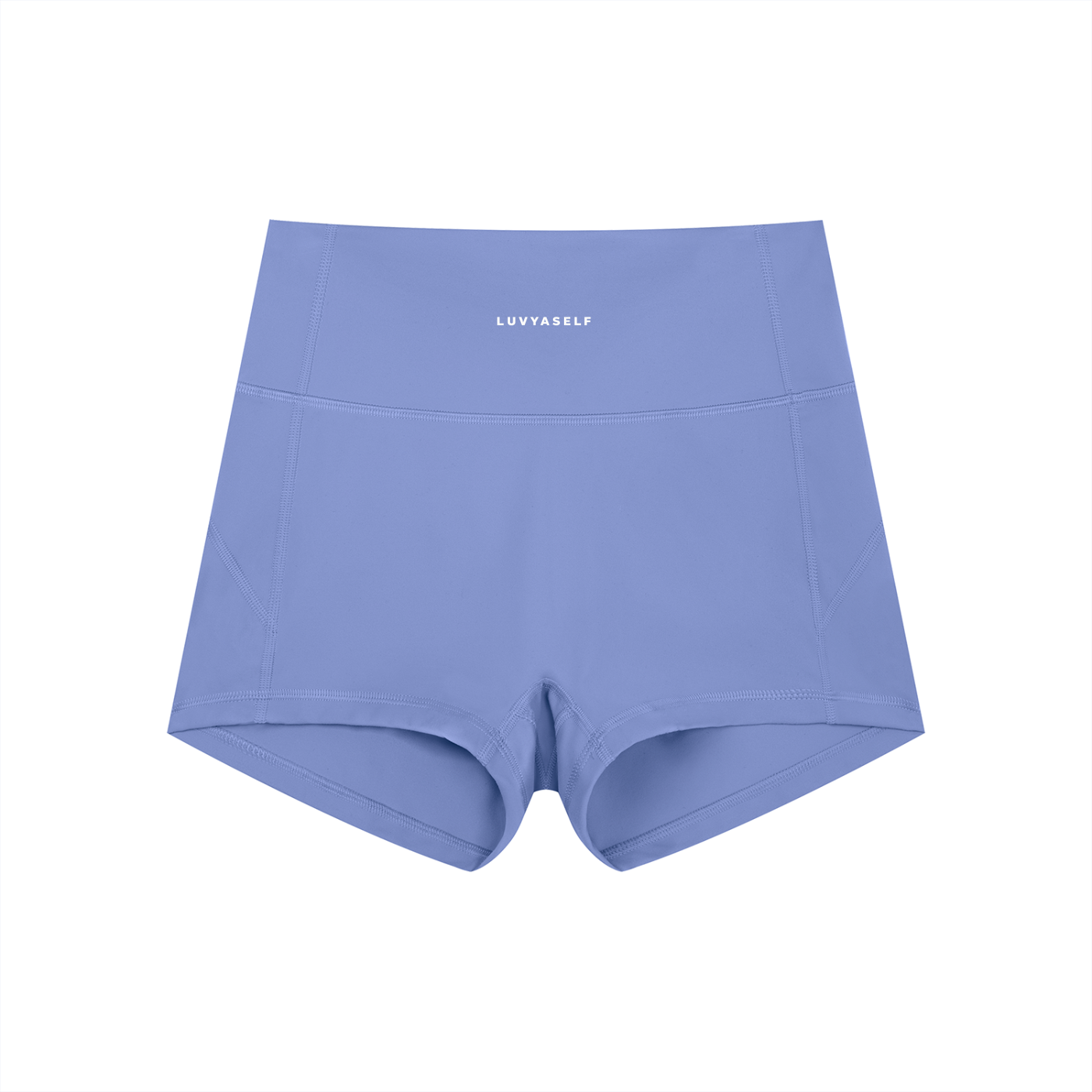 Uniform High-Waist Yoga Shorts