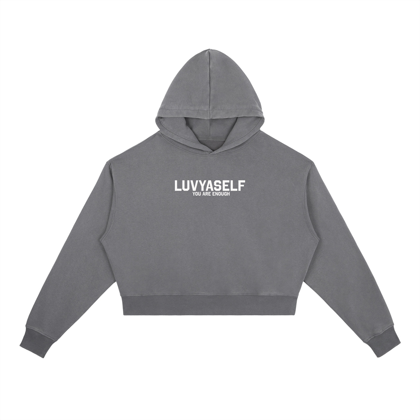 LUVYASELF Vintage Washed Heavyweight Hoodie