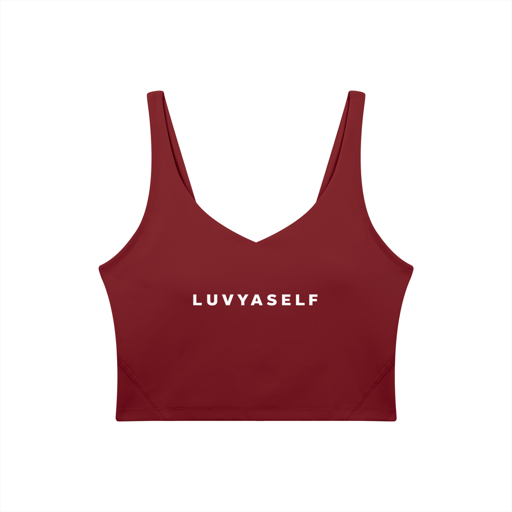 Uniform V-Neck Yoga Sports Bra