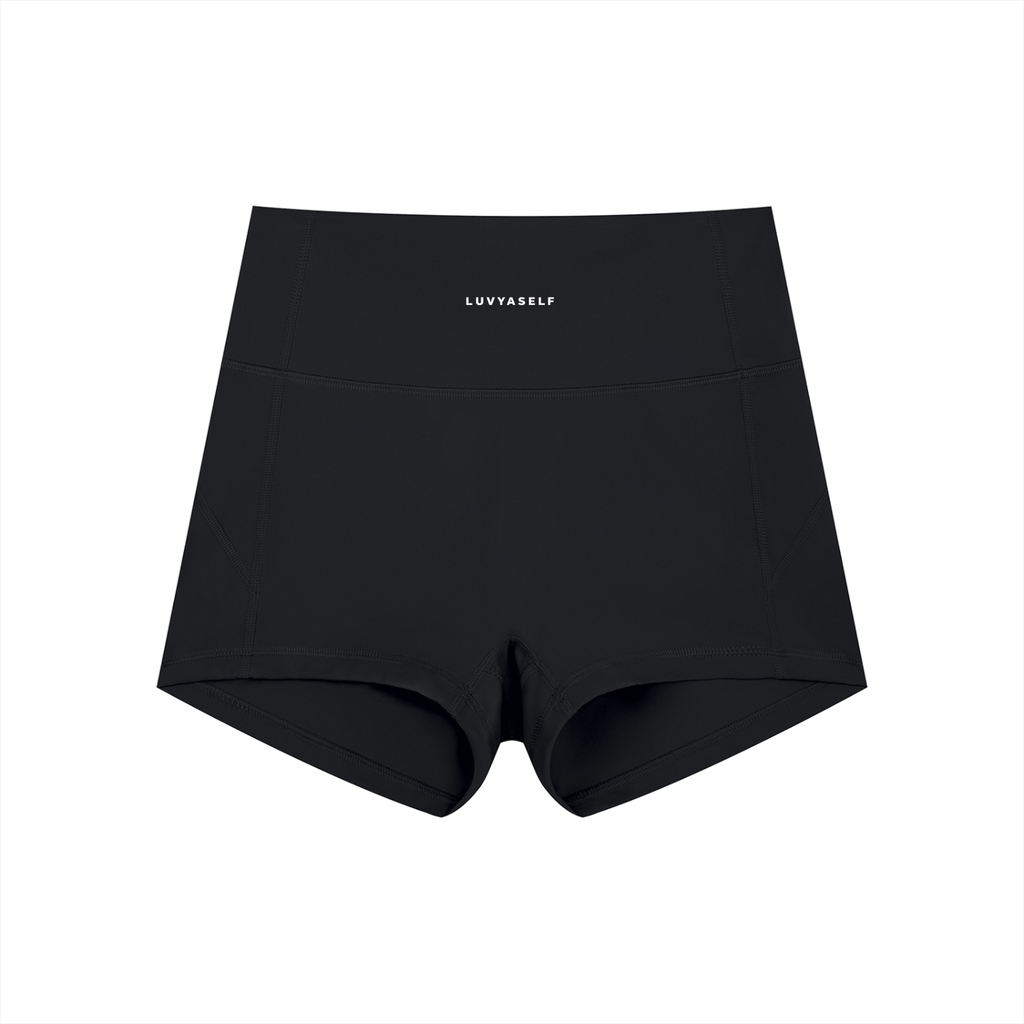 Uniform High-Waist Yoga Shorts