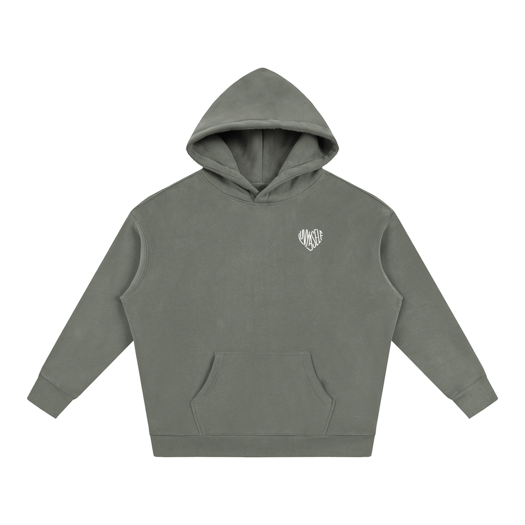 Uniform Oversize Fleeced Hoodie
