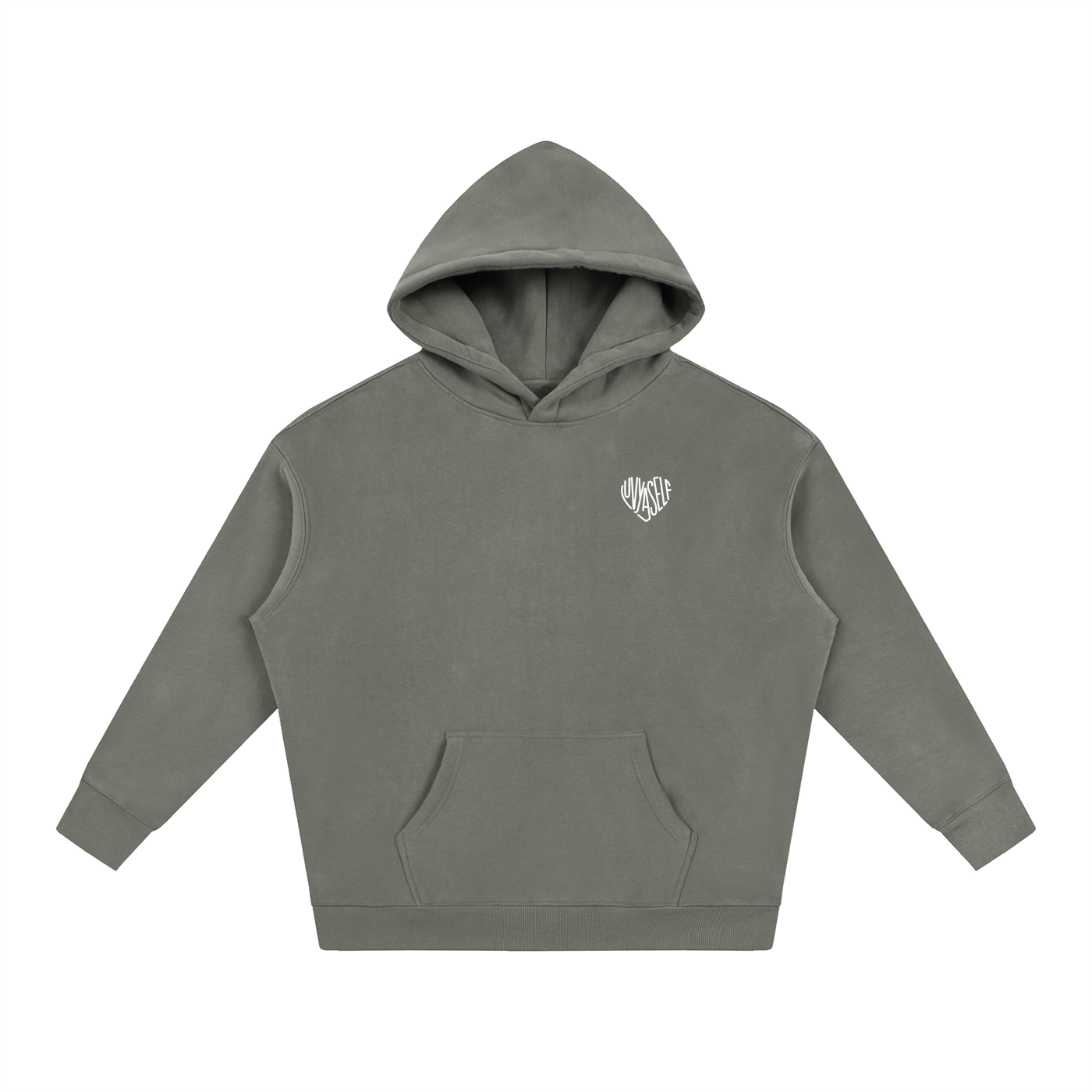 Uniform Oversize Fleeced Hoodie