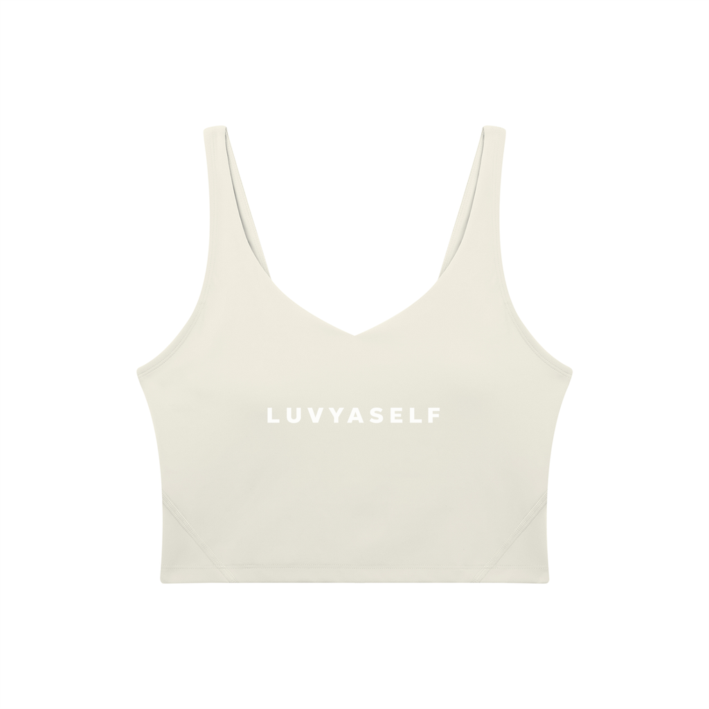 Uniform V-Neck Yoga Sports Bra