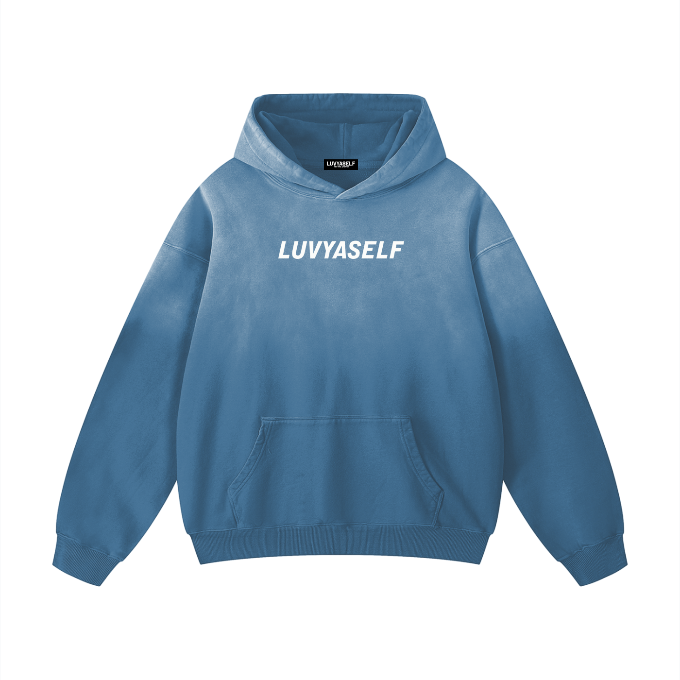 LUVYASELF - Heavyweight Sunfade Oversized Hoodie