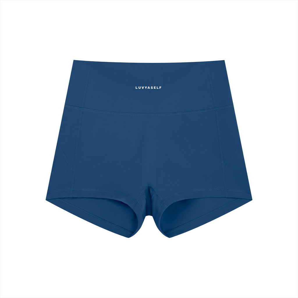 Uniform High-Waist Yoga Shorts