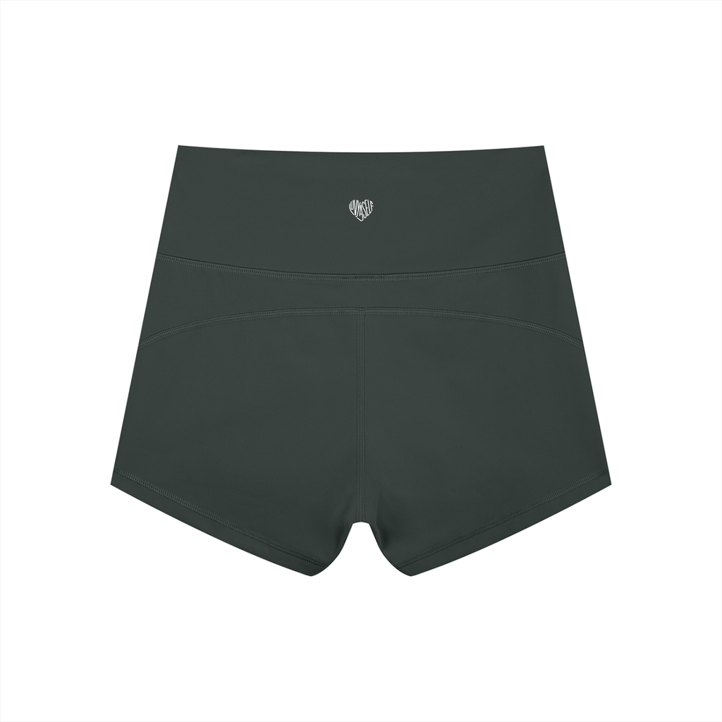 Uniform High-Waist Yoga Shorts