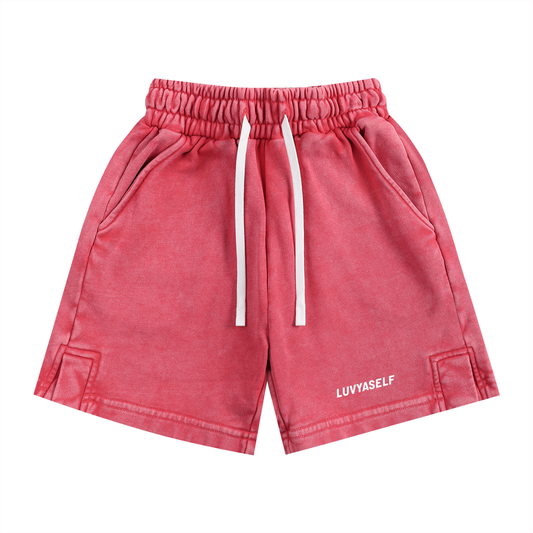 LUVYASELF - Snow Washed Kids' Shorts