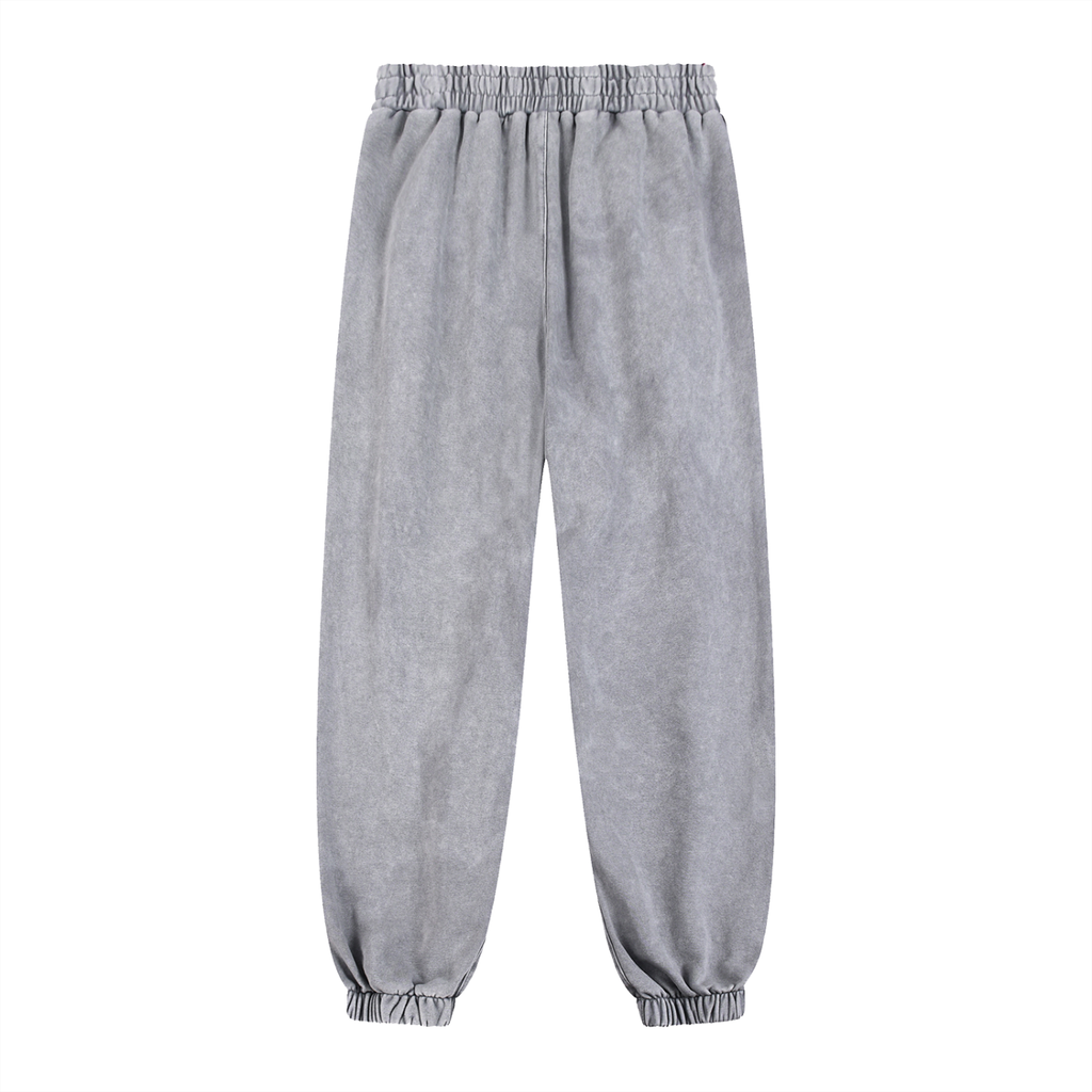 Uniform Snow Wash Heavyweight Jogged Sweatpants
